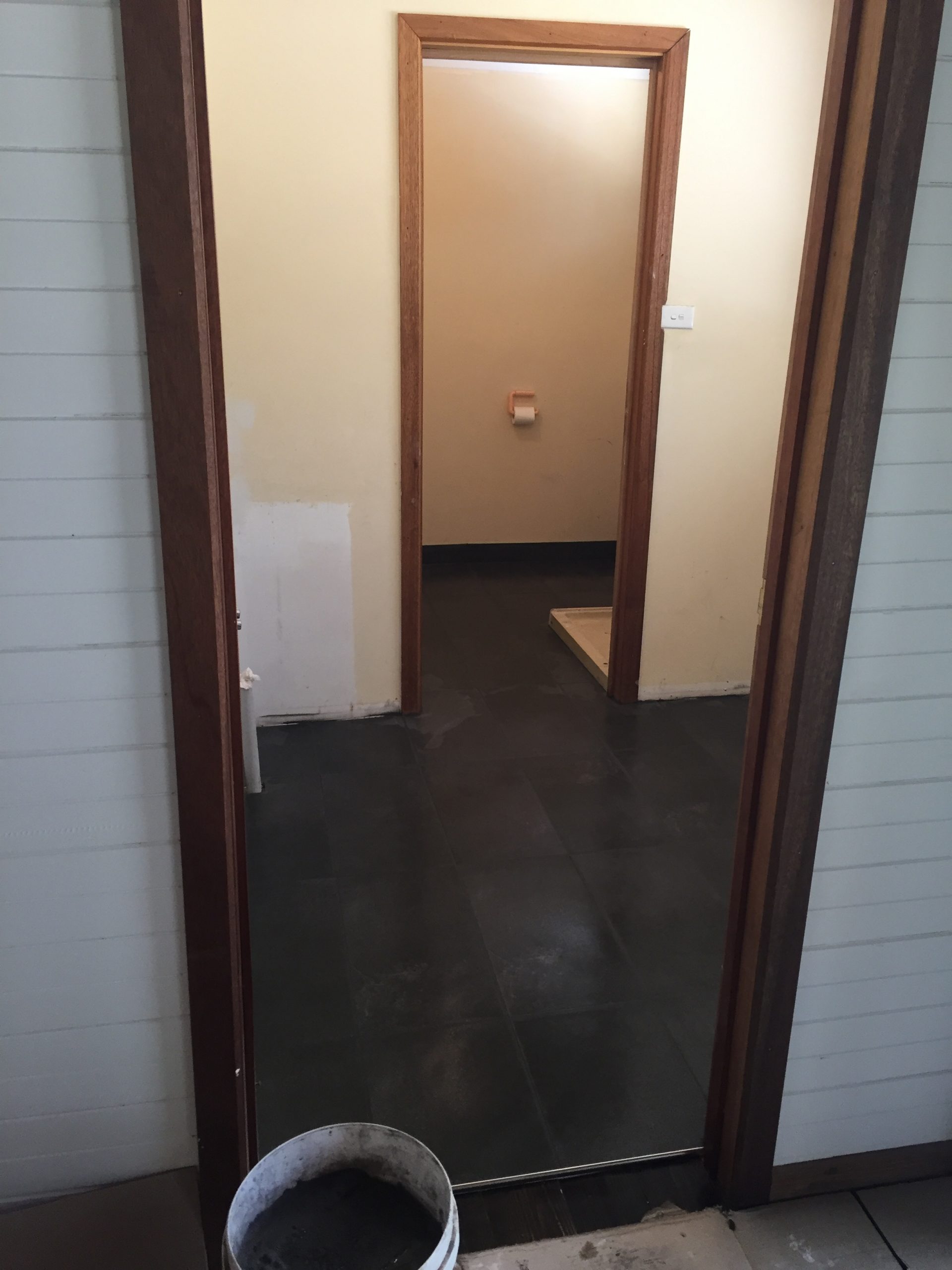 Hall view Laverton tiling
