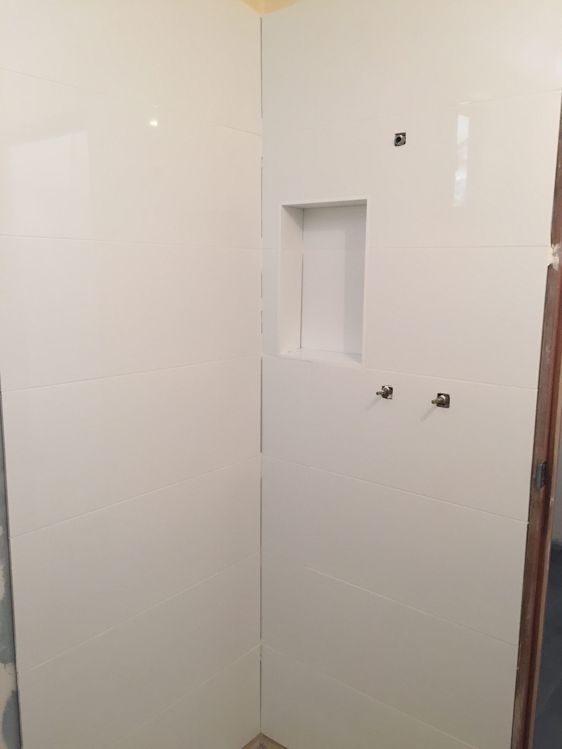 Shower tiling Laverton bathroom
