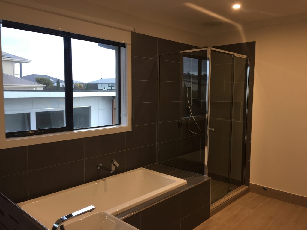new build tiling