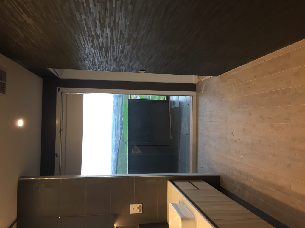 feature mosaic wall